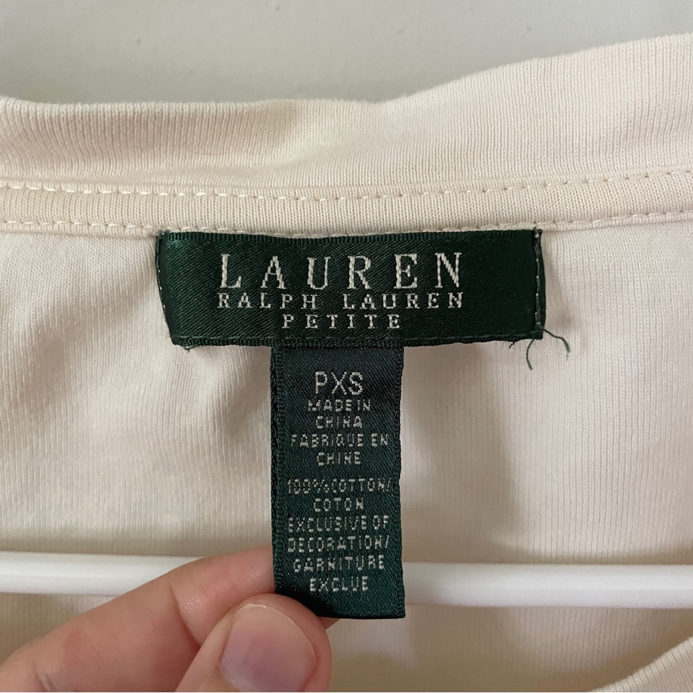 Ralph Lauren - White/Cream Long Sleeve Shirt - Picture 3 of 10